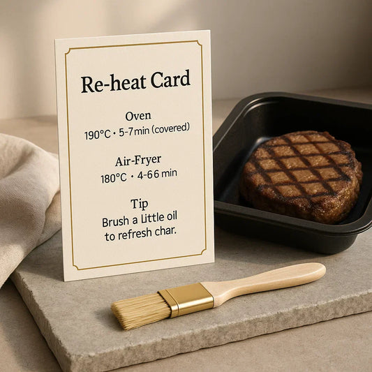 [FREE PDF] F&B PDP Proof Pack — Freshness & Re-heat (UAE, EN/AR)