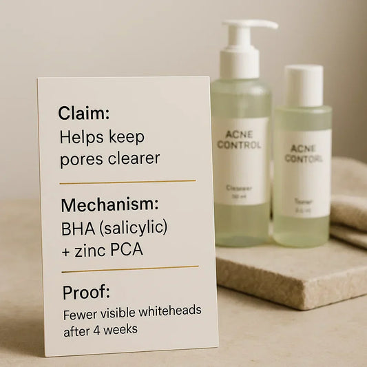 [FREE PDF] Skincare — Claims & Routine Builder (UAE, EN/AR)