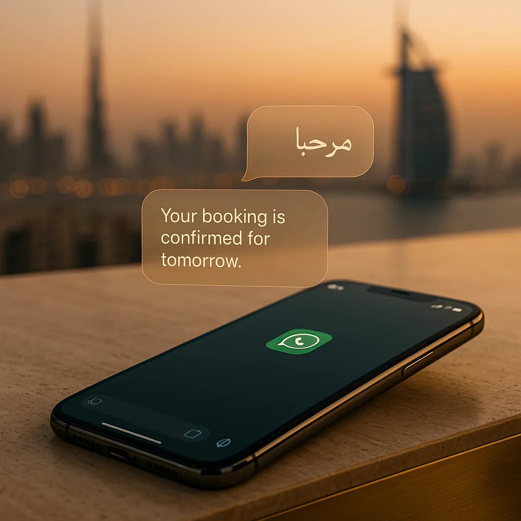 Arabic AI Agent vs Generic Global Chatbot: Why UAE Customers Ignore “Hi Dear :)” Scripts