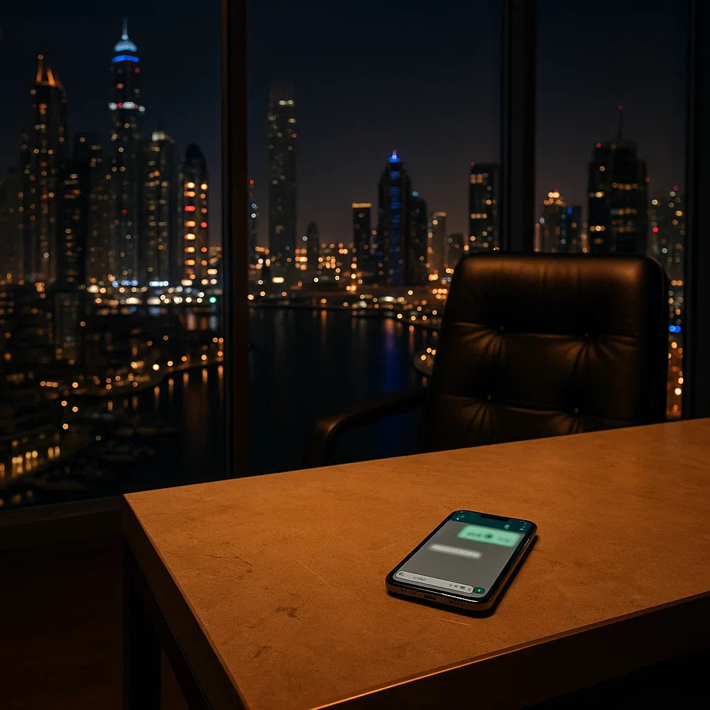 Dubai: Your Competitor’s AI Closed a 20,000 AED Deal at 22:40. You Were Asleep.