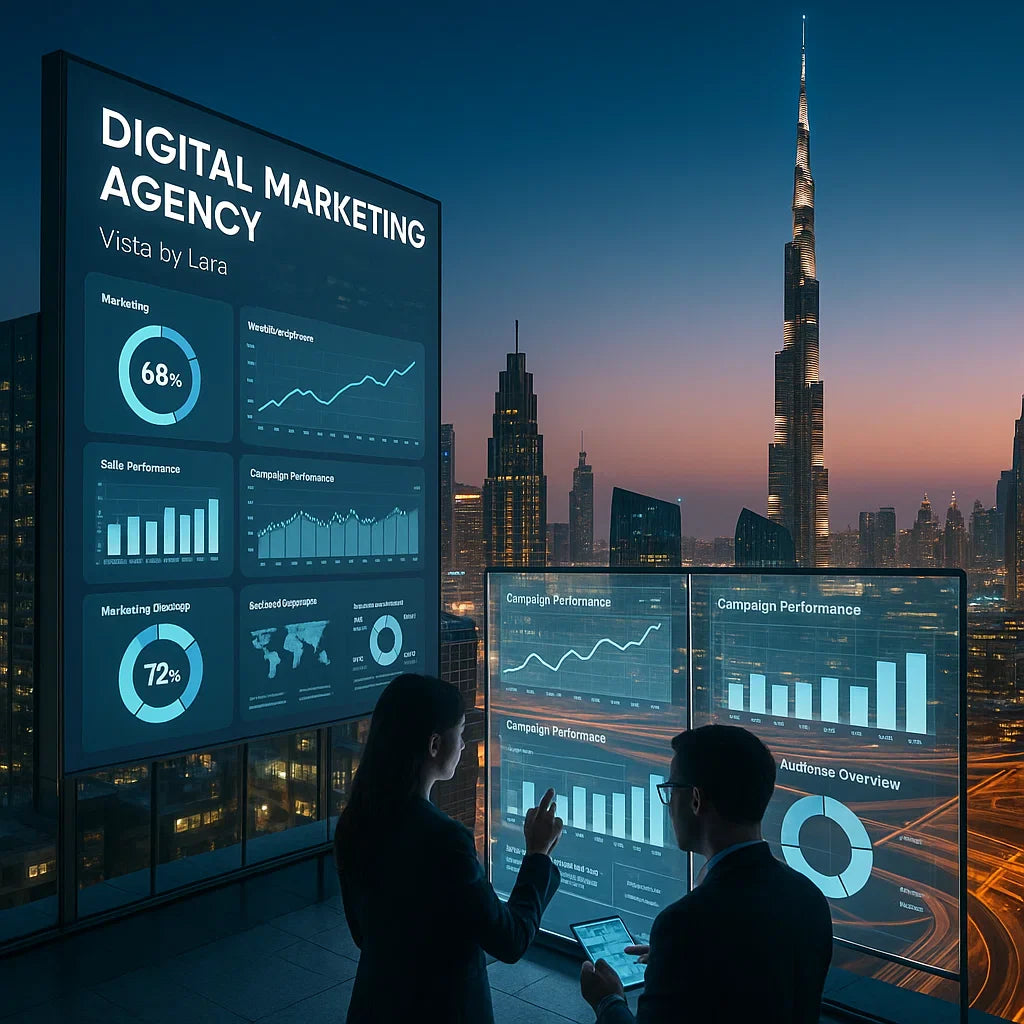 Digital Marketing Agency Dubai (2025): Vista by Lara’s AI-Powered Marketing That Delivers Real Results