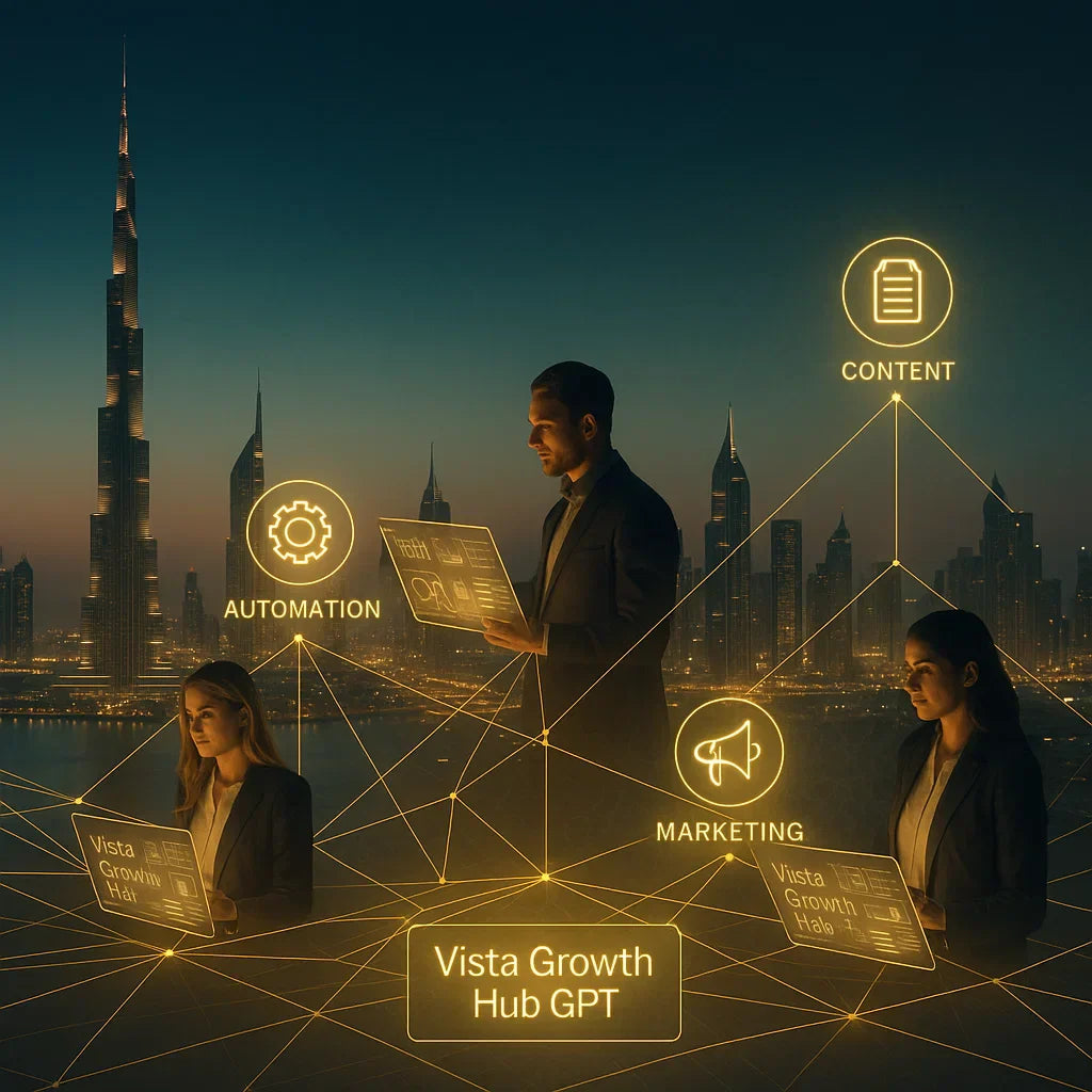 AI Hub of Growth — How Vista Growth Hub GPT Empowers Entrepreneurs Across UAE (2025)