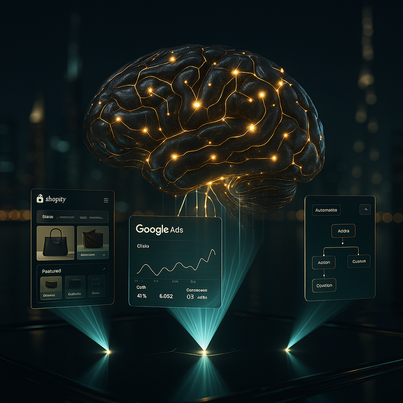 Custom AI Tools Development UAE – GPT Automations, AI Agents, AI Assistants by Vista by Lara | تطوير أدوات الذكاء الاصطناعي في الإمارات – أنظمة ذكية ومساعدات آلية